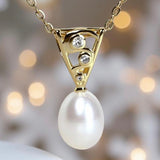 Bell Gorge Staircase to the Moon Gold Pendant