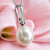 Broome Pearl White Gold Diamond Enhancer Pendant