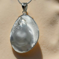 Broome Mabe Pearl Sterling Silver Pendant