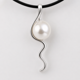 Mitchell Falls Staircase to the Moon Pearl Silver Pendant
