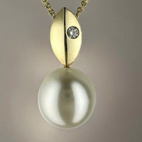 Broome Pearl 9ct 'Kimberley Evening Star' Pendant 