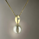 Broome Pearl 9ct 'Kimberley Evening Star' Pendant 