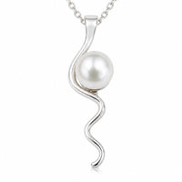 Broome Pearl Mitchell Falls Staircase 925 Silver Pendant