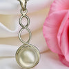 Mabe Pearl Infinity Sterling Silver Pendant
