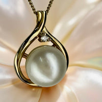 Broome Pearl Diamond Fancy Pendant