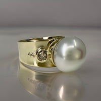 Broome Pearl Kimberley Diamond 9ct 