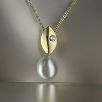 Broome Pearl 9ct 'Kimberley Evening Star' Pendant 