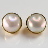 Broome Mabe Pearl 9ct Earrings
