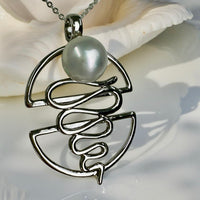 Reddell Broome Pearl Silver Staircase Pendant