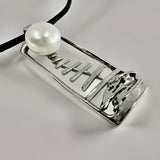 Kimberley Staircase to the Moon Pearl Silver Pendant