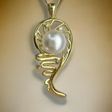 Broome Pearl and Kimberley Diamond Mangrove Staircase Pendant