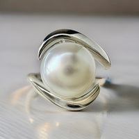 Broome Pearl Sterling Silver Tranquility Ring