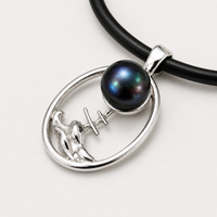 Pearl Pendant Town Beach Staircase to the Moon