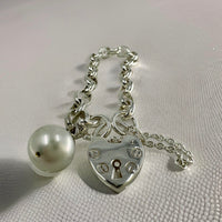 Silver Bracelet Broome Pearl Locket