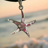 Mother of Pearl Silver 925 Starfish Pendant