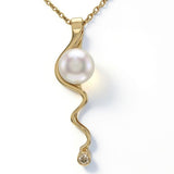 Mitchell Falls 9ct Gold Kimberley Diamond Pendant