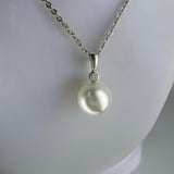 Broome Pearl 9ct Gold Diamond Pendant