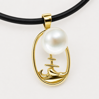 Pearl Pendant Town Beach Staircase to the Moon