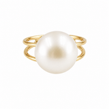 Broome Pearl 9ct Gold Split Band Ring