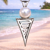 Broome Pearl Staircase Roebuck Bay Silver 925 Pendant