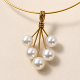 Broome Pearl 9ct Cluster Pendant