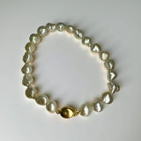 South Sea Keshi Pearl Strand Bracelets