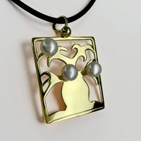 Boab Kimberley Tree of Pearl Pendant
