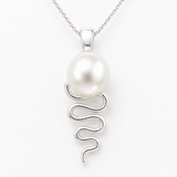 Monsoonal Staircase To The Moon Silver Pendant