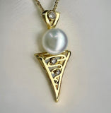 Broome Pearl and Diamond Staircase Roebuck Bay Pendant