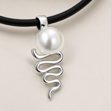 Monsoonal Staircase To The Moon Silver Pendant