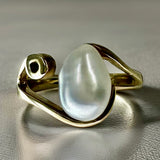 Broome Keshi Pearl 9ct Ring