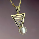 Chile Creek Staircase to the Moon Pearl Pendant