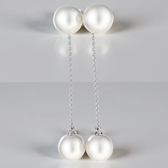 Chanel Pearl Dripping Chains CC Earrings For Sale at chanel dangle earri Chanel Pearl Dripping Chains CC Earrings For Sale at chanel dangle earri