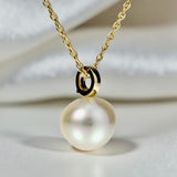 Cultured Broome Pearl 18ct Enhancer Clip Pendant
