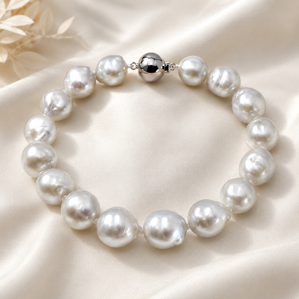 Broome Baroque Pearl Strand Bracelet
