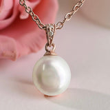 Broome Pearl Mini Pearl Diamond Pendant