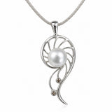 925 Broome Pearl and Diamond Mangrove Staircase Pendant