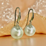 Champagne South Sea Pearl Hook Earrings