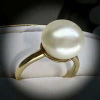 Cultured Broome Pearl 'Moonlight' 9ct Ring