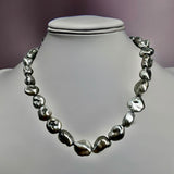 18ct clasp Keshi Tahitian South Sea Pearl Strand