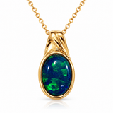 Australian Opal Petite Ocean Glow Pendant