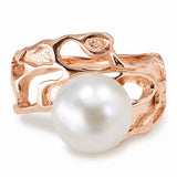 Broome Pearl 9ct Rose Gold 'Seaweed' Ring
