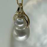 Broome Baroque Pearl Diamond Pendant