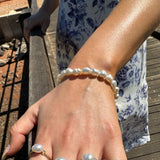 South Sea Keshi Pearl Strand Bracelets