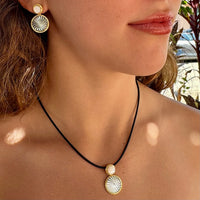 Aurora Tahitian Mother of Pearl Earrings