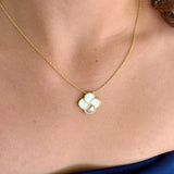 Frangipani Mother of Pearl Necklace
