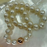 Broome Circle Pearl Strand Necklace 