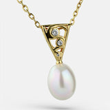 Bell Gorge Staircase to the Moon Gold Pendant