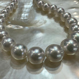 Broome Pearl Oval Strand 9ct Ball Clasp