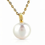 Cultured Broome Pearl 18ct Enhancer Clip Pendant